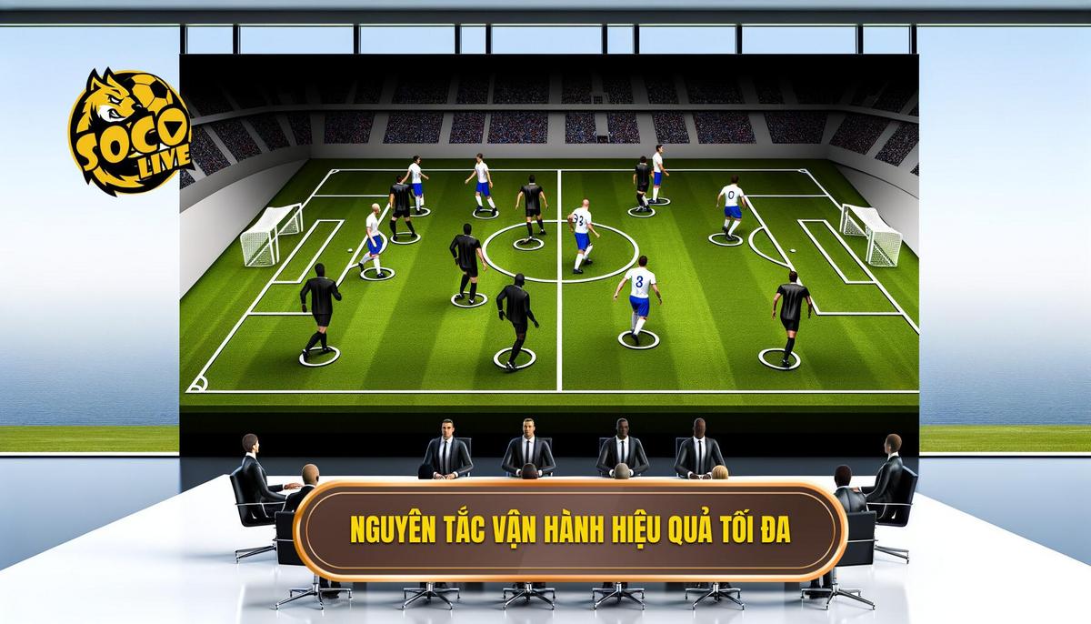 Chiến thuật Bóng đá 4-3-3 Hiệu quả: Bí Mật Của Sơ Đồ Tấn Công Toàn Diện 2 Các Nguyên Tắc Vận Hành Để Đạt Hiệu Quả Tối Đa