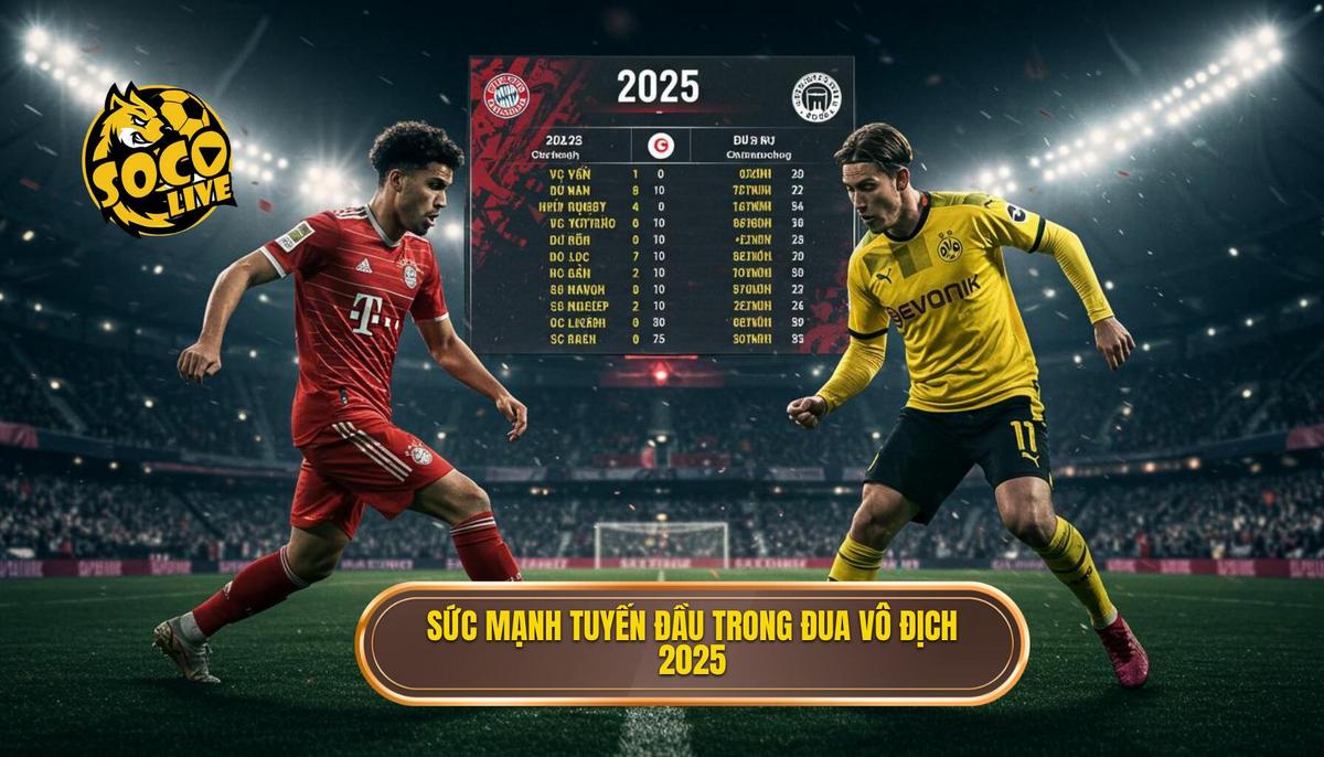 Phân tích Sức mạnh Tuyến đầu_ Cuộc đua Vô địch Bundesliga 2025