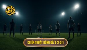 Chiến thuật bóng đá 3-3-3-1