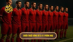 Chiến thuật bóng đá 5-4-1 phòng ngự