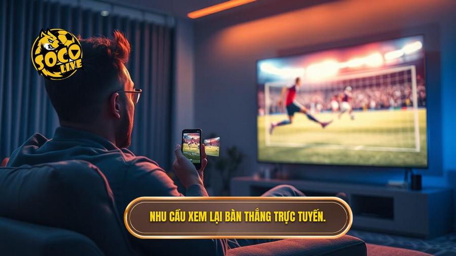 1. Nhu cầu xem lại bàn thắng trực tuyến.