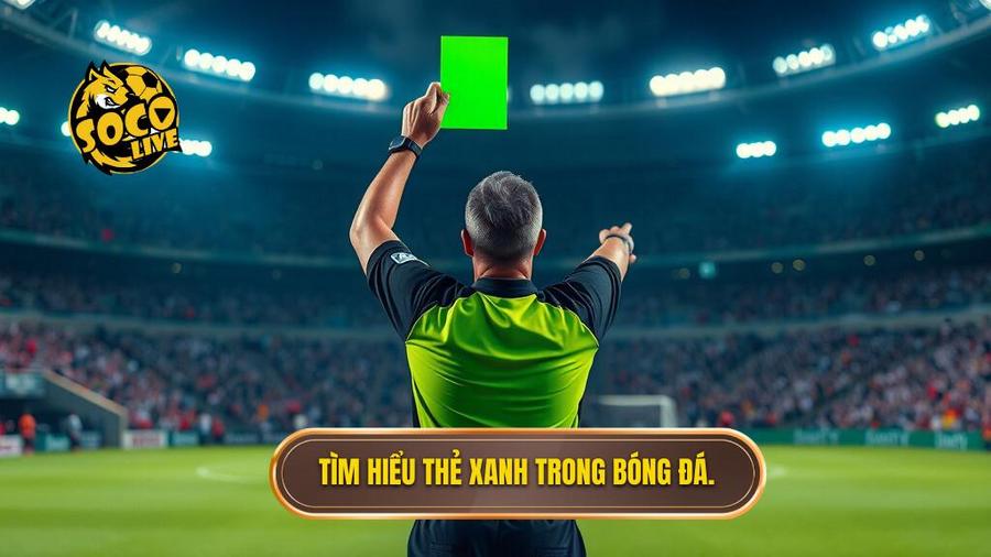 Khái niệm cơ bản: Thẻ xanh trong bóng đá là gì?