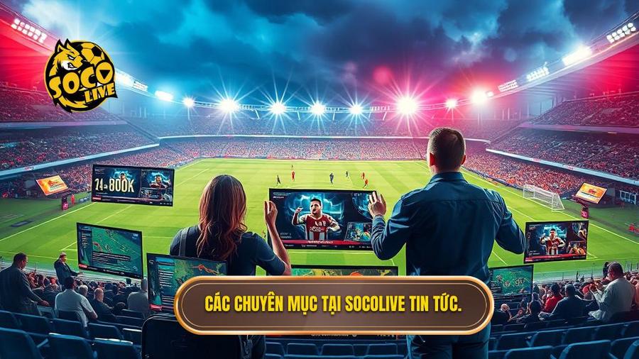 Những chuyên mục hấp dẫn tại Socolive tin tức bóng đá 24h