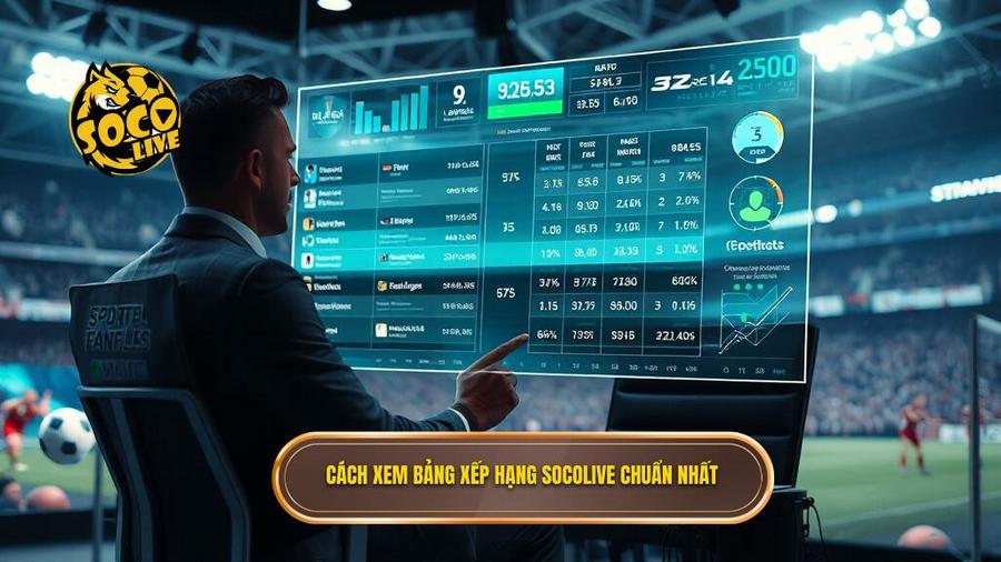 Cách đọc Socolive bảng xếp hạng bóng đá như một chuyên gia