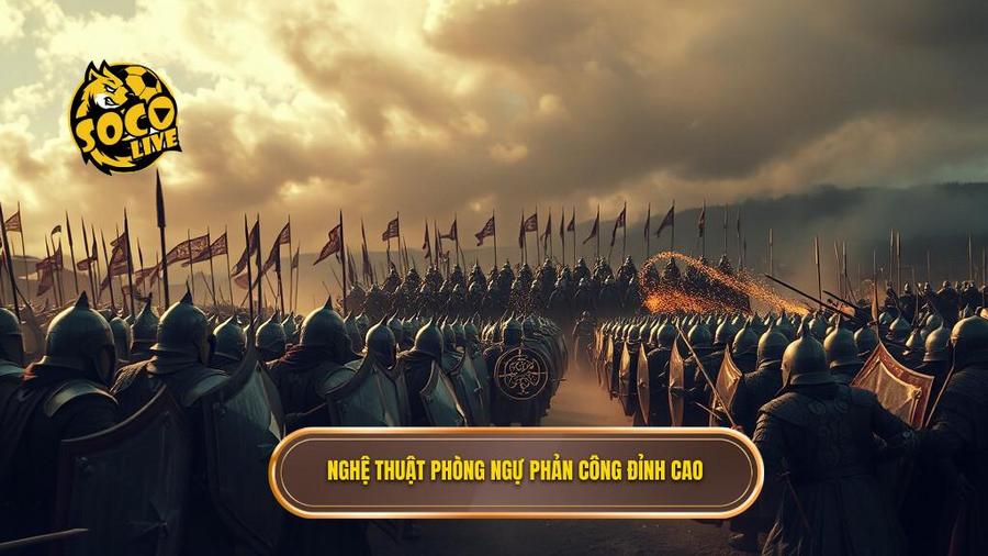 Nghệ thuật phòng ngự phản công trong các trận đánh lớn