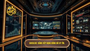Socolive bảng xếp hạng bóng đá: Cập nhật chính xác, nhanh chóng nhất