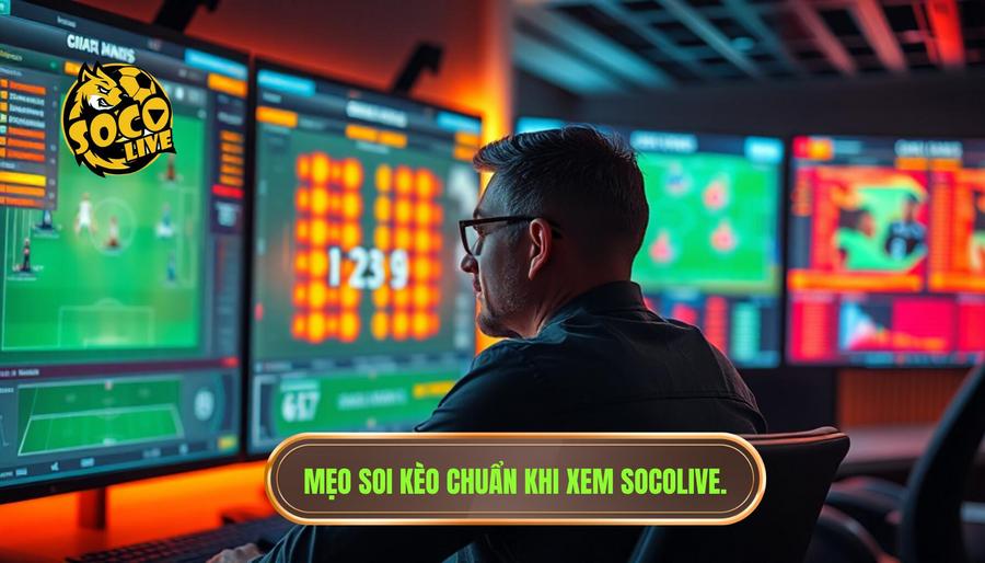 Chiến thuật xem socolive kết hợp bắt kèo chuẩn cho từng loại kèo